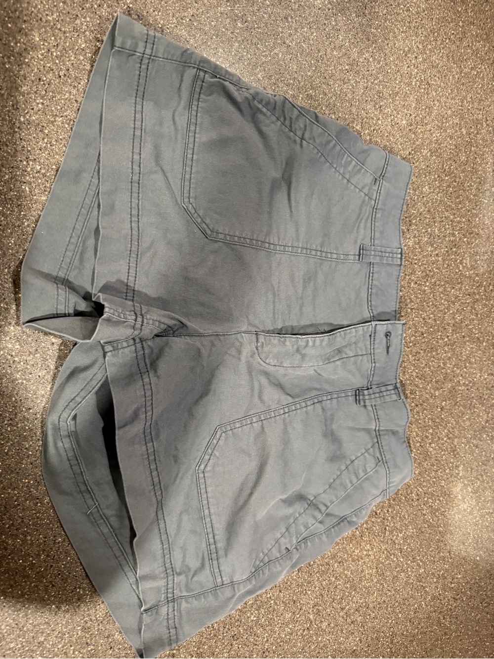 Old Navy Charcoal Elastic Waist Chino Shorts